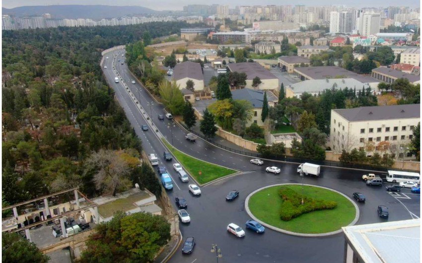 Bakıda Mətbuat prospektində təmir işləri yekunlaşdı - FOTO/VİDEO