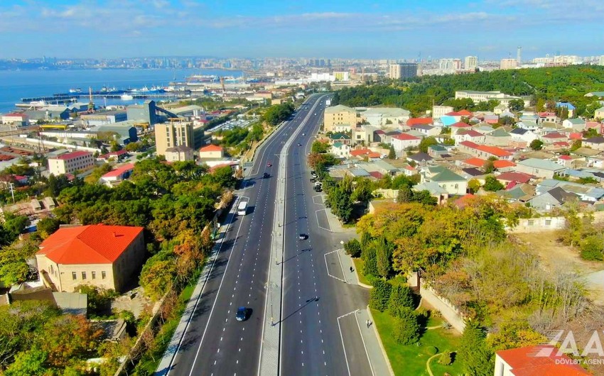 8 Noyabr prospektində əsaslı təmir işləri yekunlaşmaq üzrədir – FOTO/VİDEO