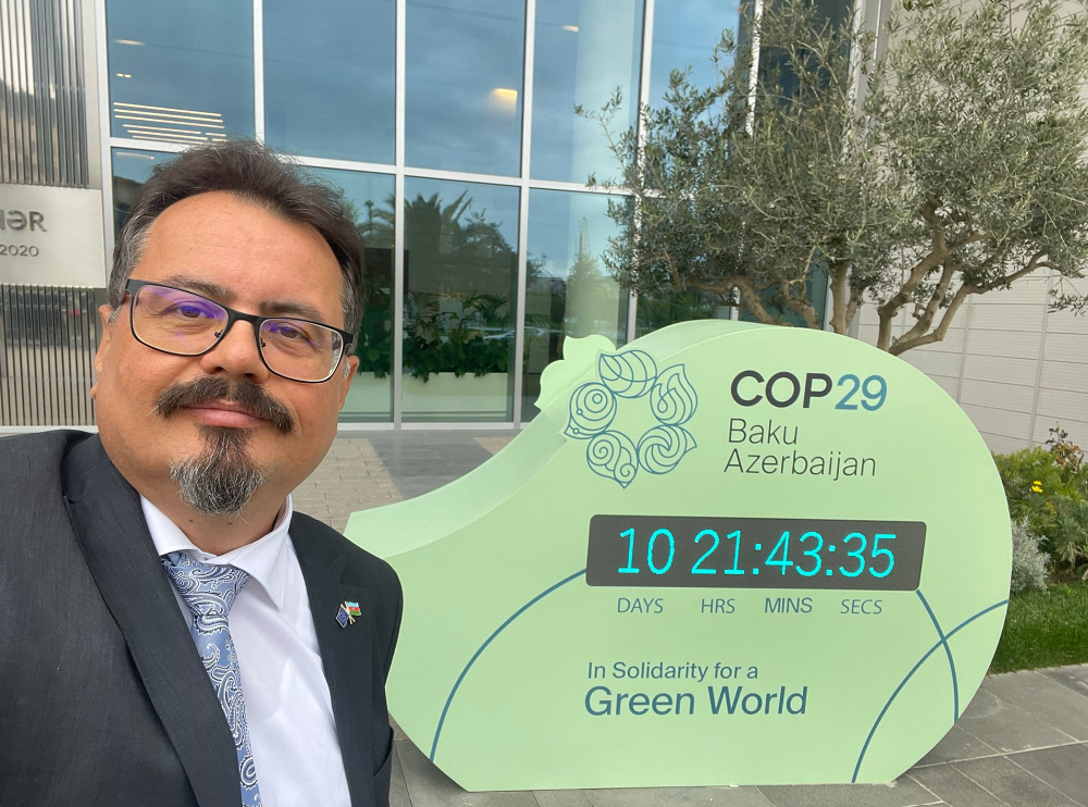 Aİ-nin Azərbaycandakı səfiri COP29-un keçiriləcəyi məkanda - FOTO