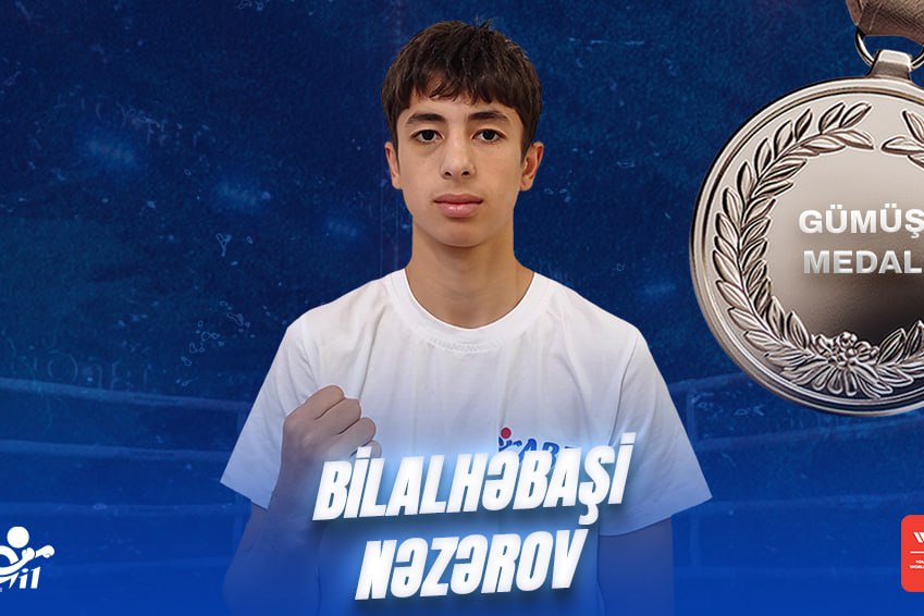 Boksçumuz dünya birinciliyində bürünc medal QAZANDI