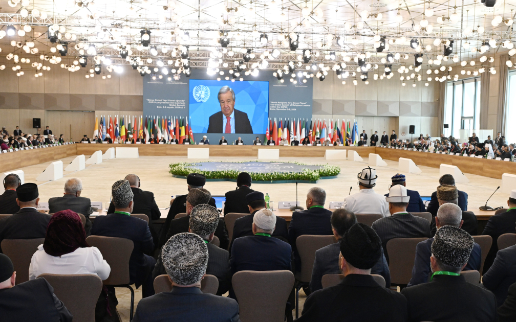 Bakıda Dünya dini liderlərinin III Sammiti başladı – FOTO