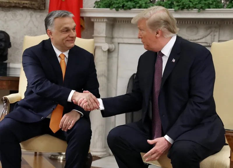 Viktor Orban Trampa zəng etdi - FOTO