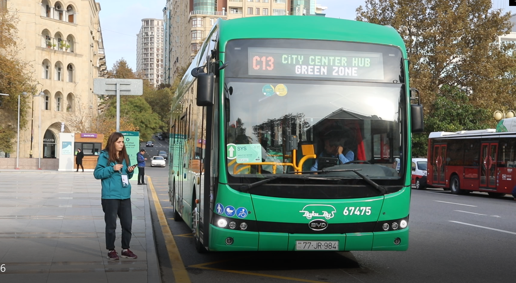 COP29 avtobusları fəaliyyətə BAŞLADI – Kimlər istifadə edə bilər? – VİDEOREPORTAJ COP29 avtobusları fəaliyyətə BAŞLADI – Kimlər istifadə edə bilər? – VİDEOREPORTAJ