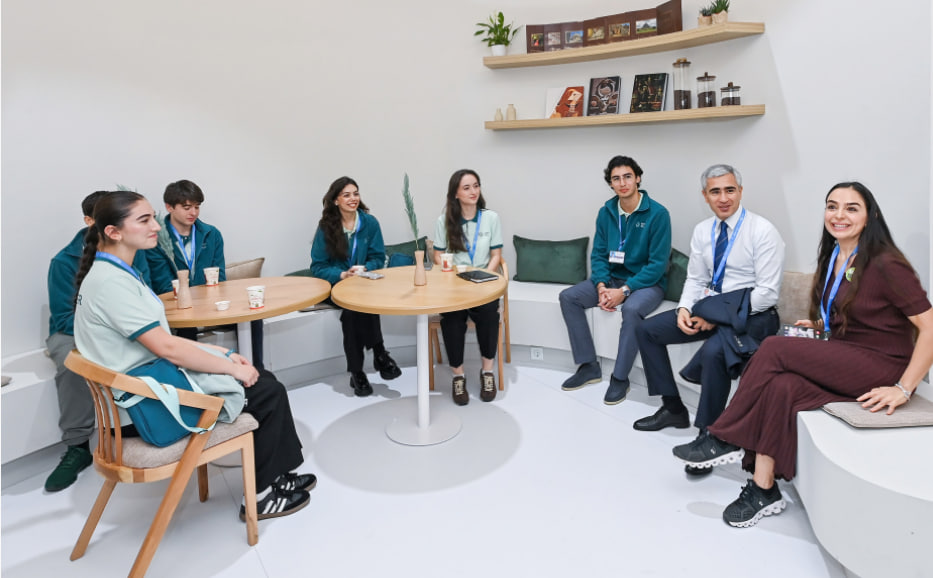 Leyla Əliyeva COP29-da Azərbaycan pavilyonunu ZİYARƏT ETDİ – FOTO Leyla Əliyeva COP29-da Azərbaycan pavilyonunu ZİYARƏT ETDİ – FOTO