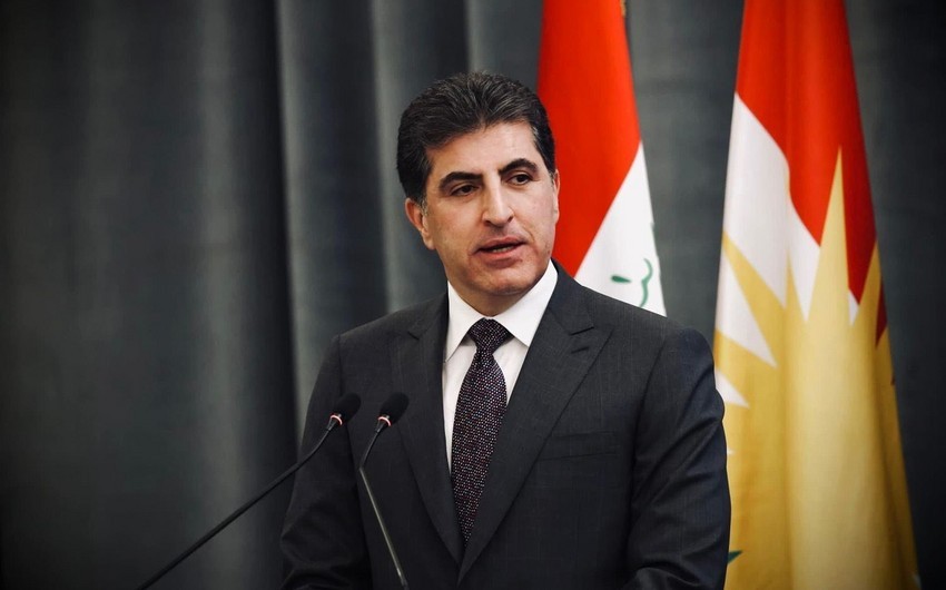 İraq Kürdüstan Regionunun Başçısı Bakıda İraq Kürdüstan Regionunun Başçısı Bakıda