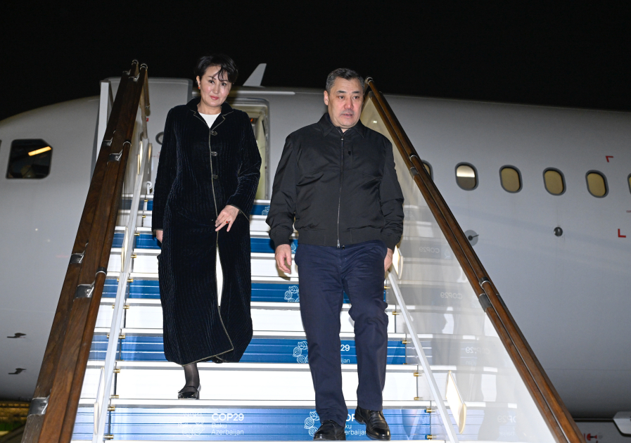 Sadır Japarov Bakıda – FOTO Sadır Japarov Bakıda – FOTO