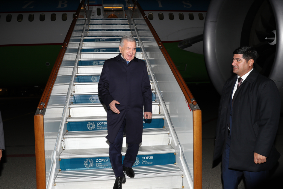 Özbəkistan Prezidenti Azərbaycanda – FOTO Özbəkistan Prezidenti Azərbaycanda – FOTO