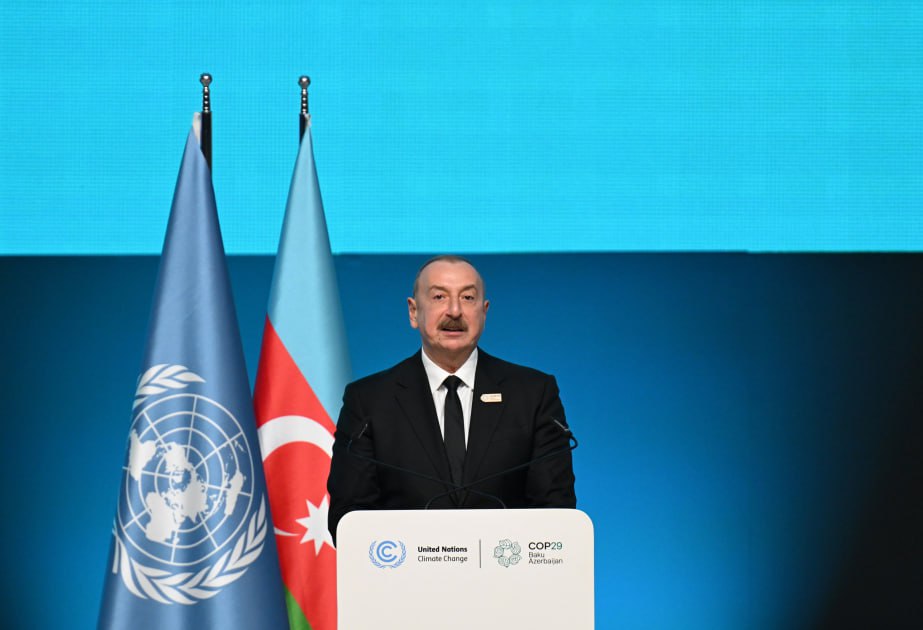 İlham Əliyev: "Azərbaycanın COP29-a ev sahibliyi etməsi fəal rolumuzun beynəlxalq arenada qiymətləndirilməsi deməkdir"