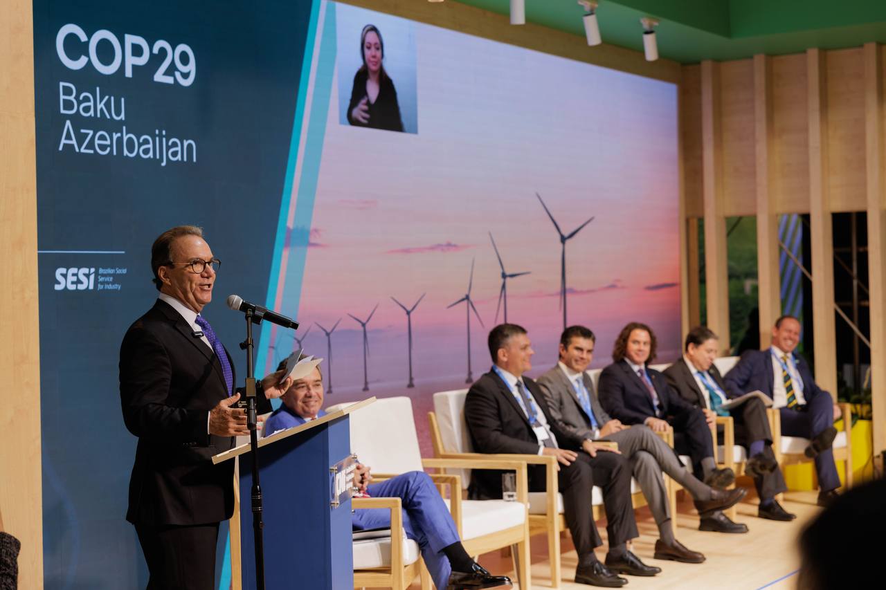 COP29-un Yaşıl Zonasında korporativ dayanıqlılıq mövzusunda panel sessiyası KEÇİRİLİB - FOTO