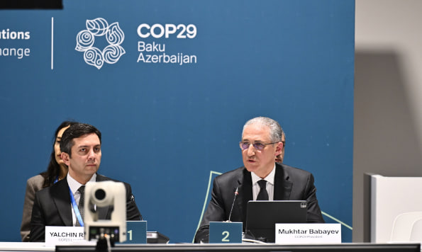 COP29-da iqlim maliyyələşdirilməsi imkanlarına həsr olunmuş dəyirmi masa təşkil olunub - FOTO