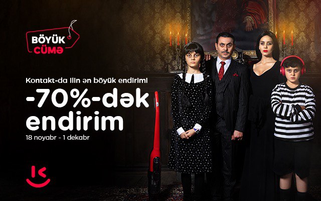 “Kontakt”da ilin ən böyük endirimləri başladı – 70%-DƏK ENDİRİM