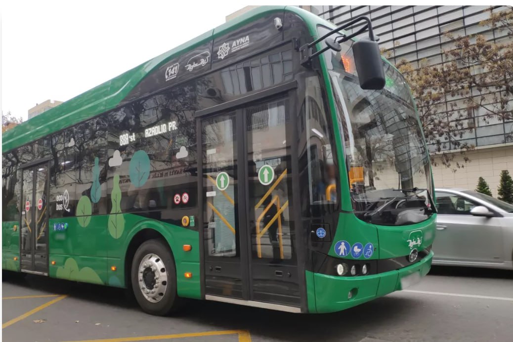 Bakıda elektrik avtobusları fəaliyyətə başladı - Marşrutların SİYAHISI - FOTO