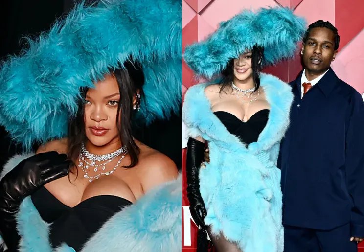 Rihanna sevgilisi ilə qırmızı xalçada – FOTO/VİDEO