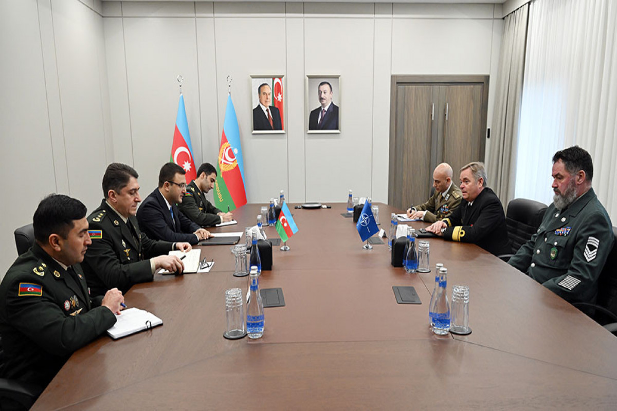 Azərbaycan və NATO arasındakı münasibətlərin cari vəziyyəti MÜZAKİRƏ EDİLDİ - FOTO