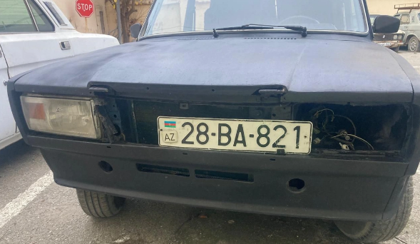 Narkotikin təsiri altında olan sürücü saxlanıldı – FOTO