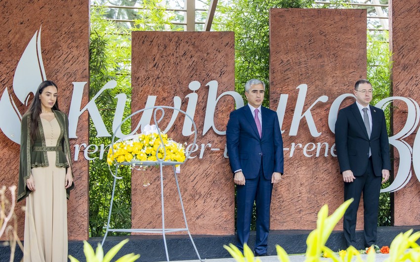 Leyla Əliyeva Kiqali Soyqırımı Memorialını ZİYARƏT ETDİ – FOTO