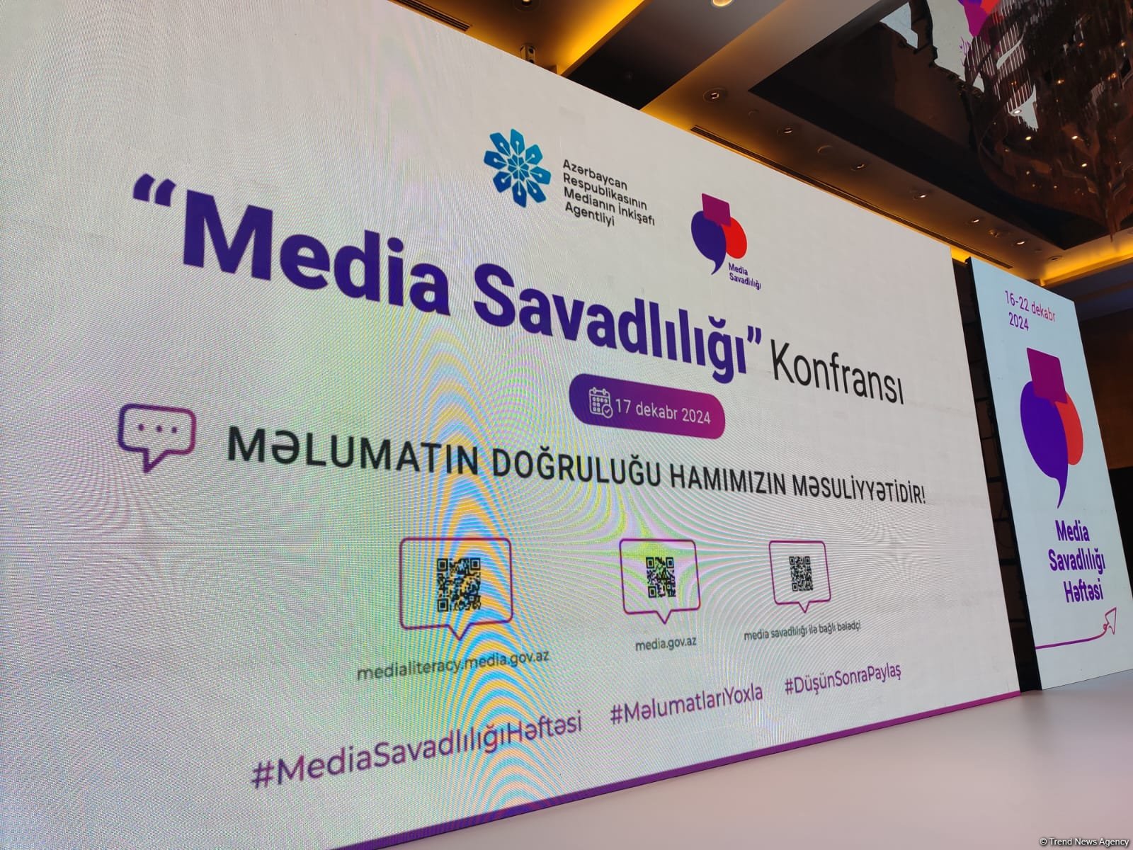 Bakıda “Media savadlılığı” konfransı KEÇİRİLİR