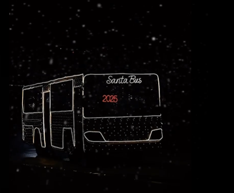 Bakıda maraqlı TƏŞƏBBÜS: 2025-ə aparan “Santa Bus” - VİDEO