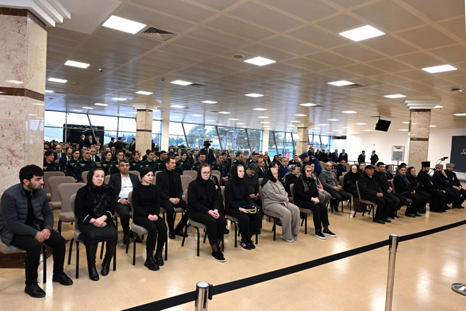 Heydər Əliyev Beynəlxalq Aeroportunda ekipaj üzvlərinin vida mərasimi sona çatıb - FOTO/VİDEO