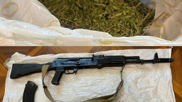 Ötən gün aşkarlanan silah-sursatın SAYI Ötən gün aşkarlanan silah-sursatın SAYI