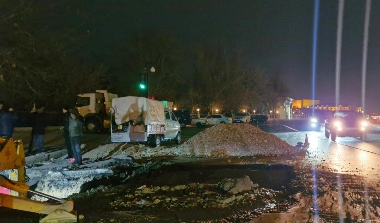 Naxçıvanın əksər əraziləri susuz qaldı - FOTO