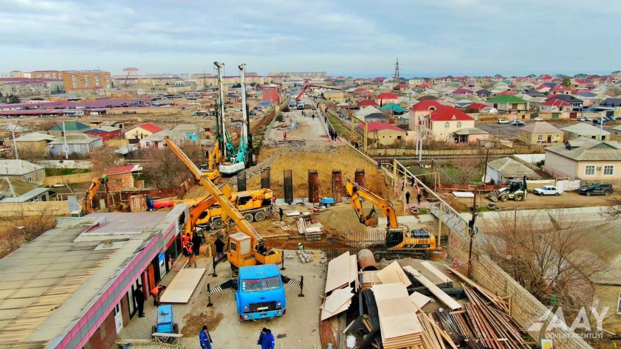 Saray körpüsünün tikintisi BU TARİXDƏ başa çatacaq – RƏSMİ/VİDEO