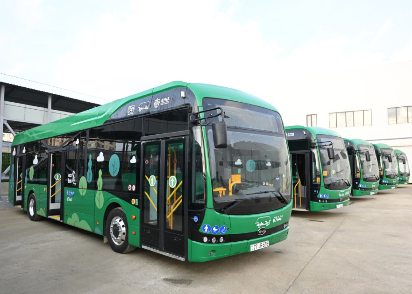 "BakuBus" noyabr-dekabrda 161 ədəd elektrik avtobusu istifadəyə verib