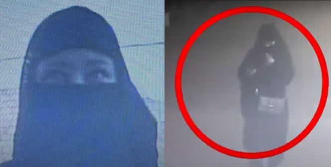 Bakıda qadın niqab taxıb oğurluq etdi – FOTO/VİDEO