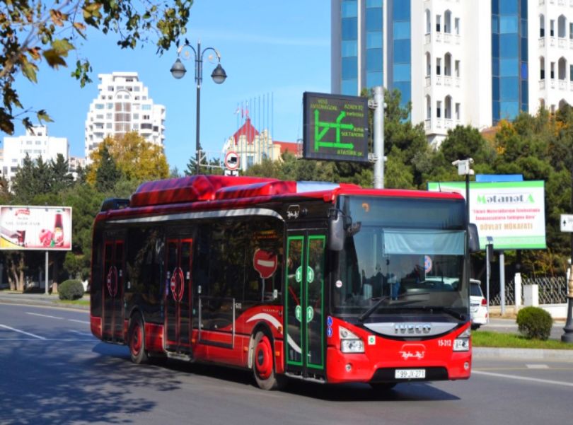 DİQQƏT! Bakıda bu avtobusların hərəkət sxemi dəyişdirilir