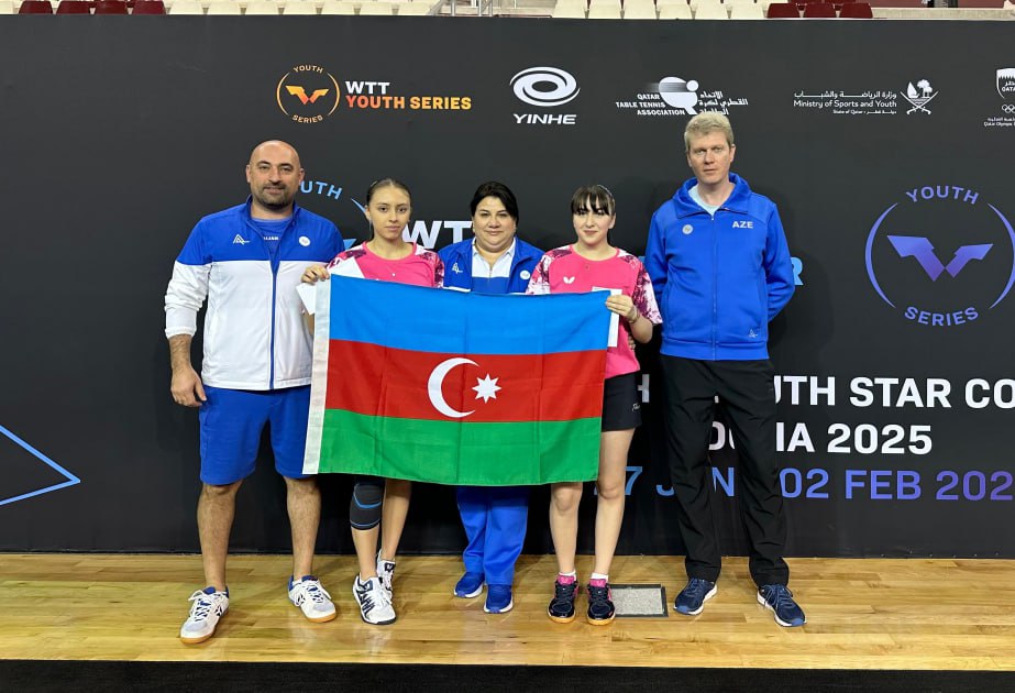 Stolüstü tennisçilərimiz Dohada bürünc medal qazandılar Stolüstü tennisçilərimiz Dohada bürünc medal qazandılar
