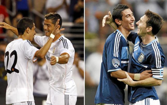 Di Maria: “Ronaldo və Messi arasında fərq böyükdür" Di Maria: “Ronaldo və Messi arasında fərq böyükdür"