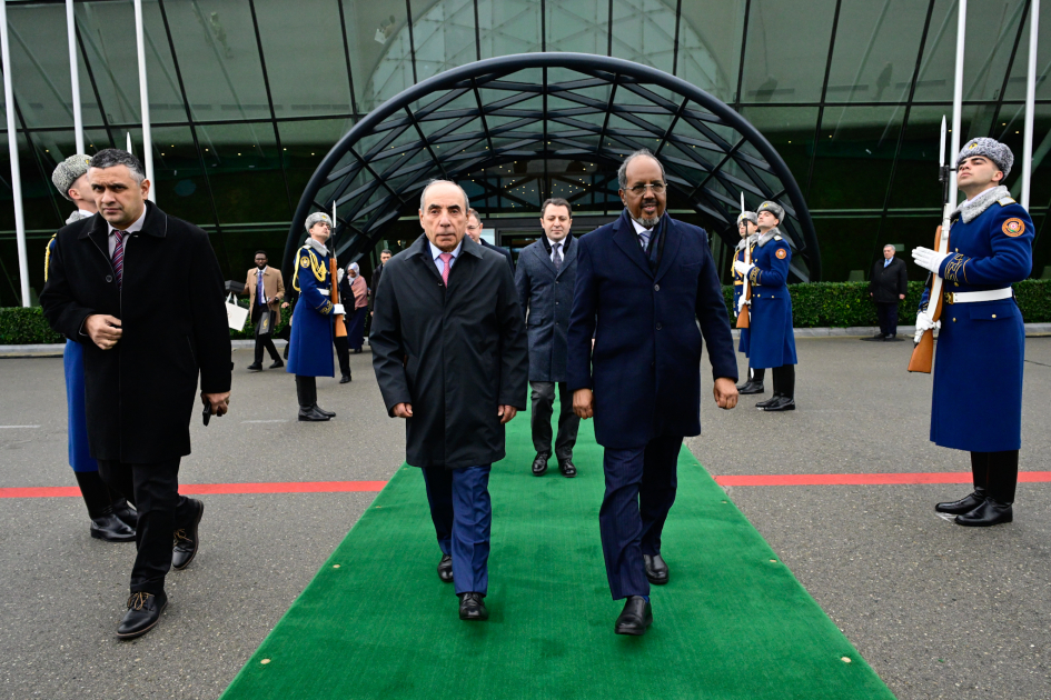 Somali Prezidentinin Azərbaycana səfəri başa çatdı - FOTO