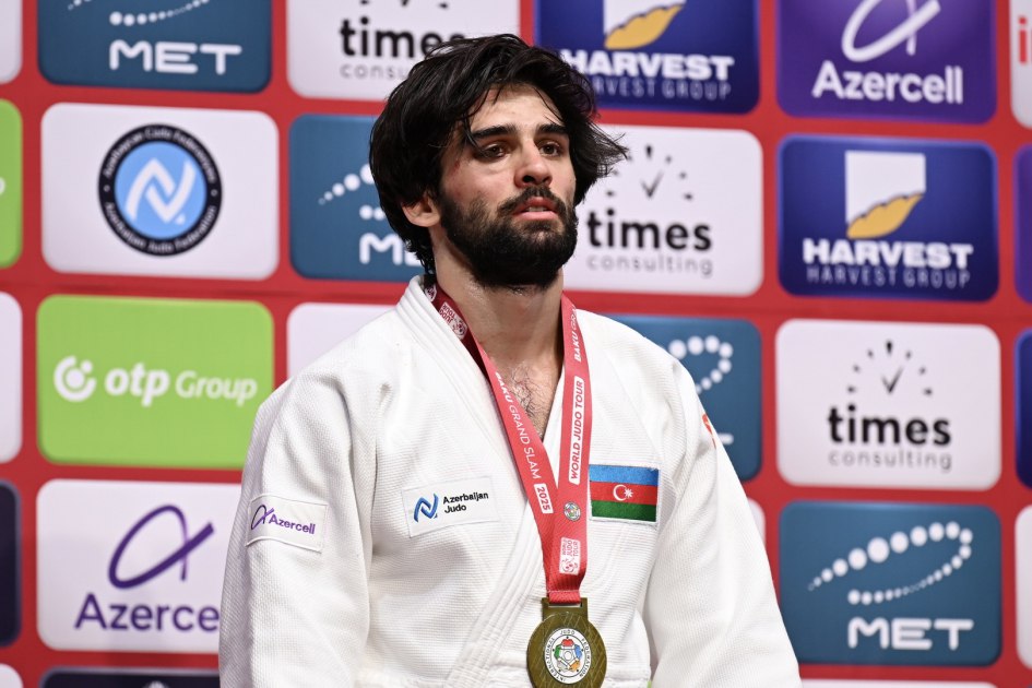 “Böyük Dəbilqə”: Cüdoçumuz qızıl medal qazandı - FOTO