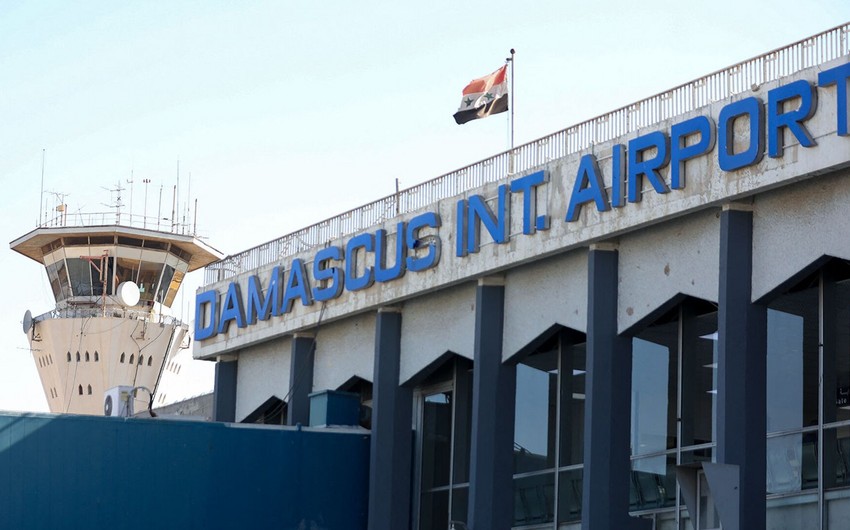 Türkiyə Dəməşq aeroportunu bərpa edir - VİDEO