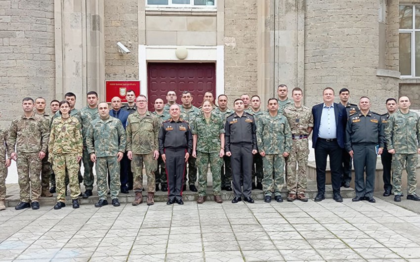 Bakıda NATO-nun mobil təlim qrupunun kursu KEÇİRİLİR - FOTO