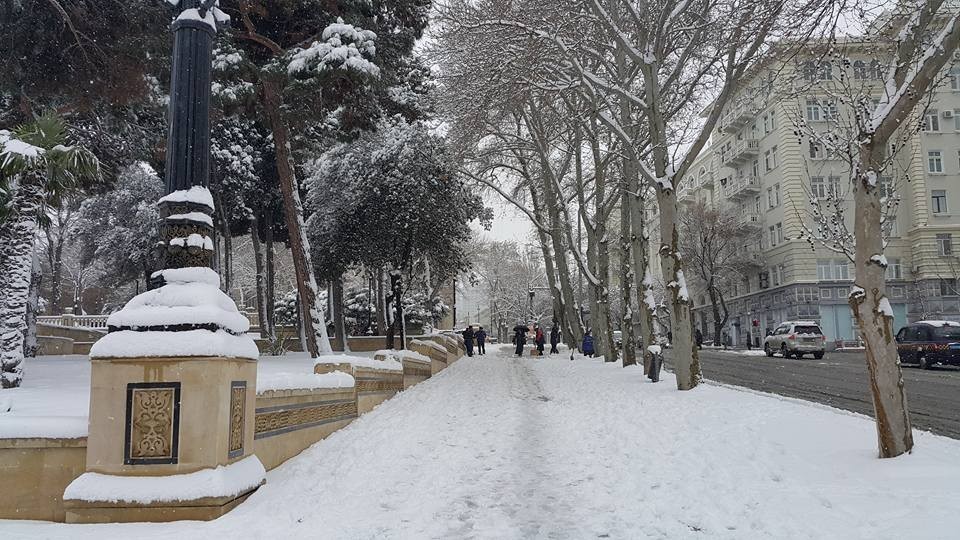 XƏBƏRDARLIQ: Bakıya qar yağacaq, yollar buz bağlayacaq