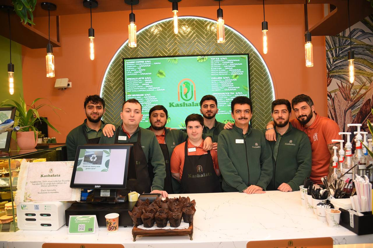 Bakıda ilk inklüziv kafe - “Kaşalata” kafeyə mediatur TƏŞKİL EDİLDİ - FOTO