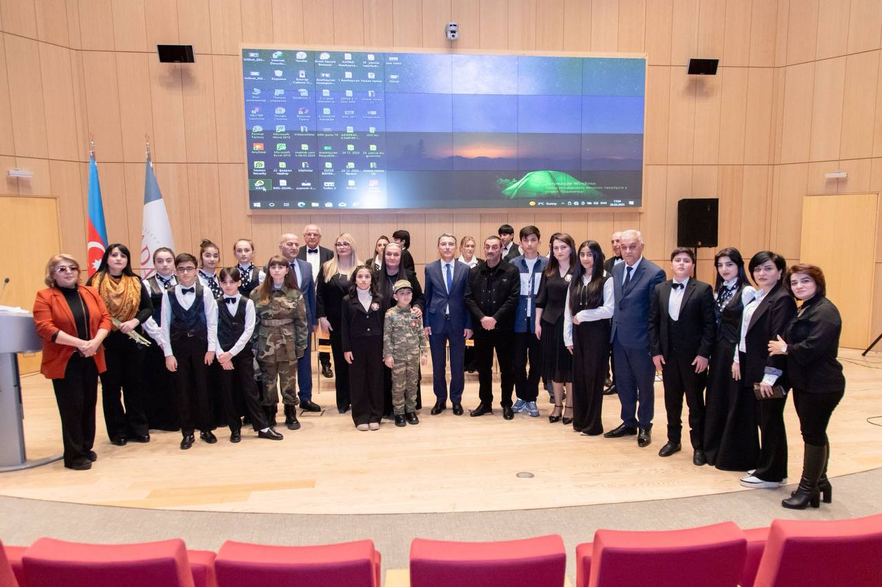 ADA Universitetindəki anım tədbiri şəhid övladlarının iştirakı ilə keçirildi - FOTO