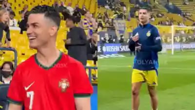 Ronaldonun oxşarı ilə maraqlı DİALOQU: “Qardaşım, sən eybəcərsən” – VİDEO Ronaldonun oxşarı ilə maraqlı DİALOQU: “Qardaşım, sən eybəcərsən” – VİDEO