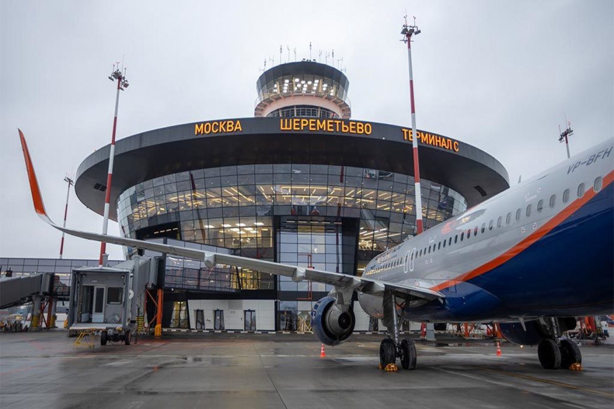 PUA hücumuna görə Moskva aeroportunda HƏYƏCANLI ANLAR – FOTO