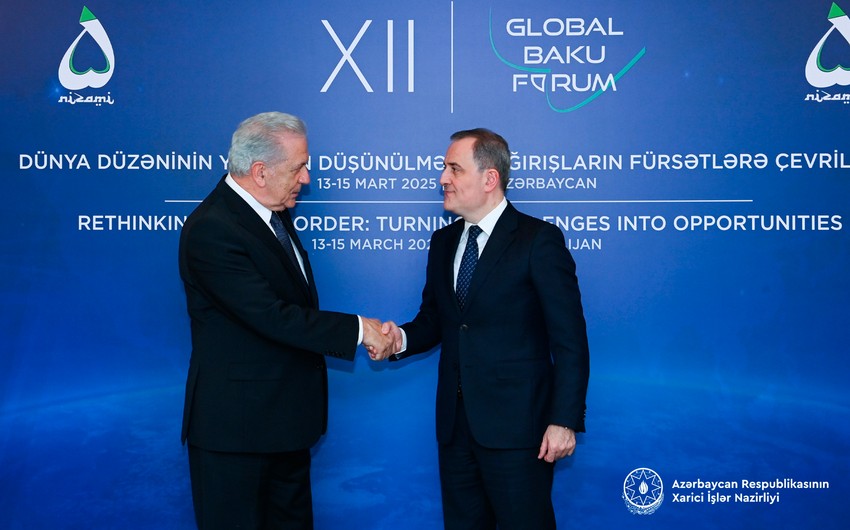 Azərbaycan və Yunanıstan arasında beynəlxalq təhlükəsizlik məsələləri MÜZAKİRƏ OLUNDU - FOTO