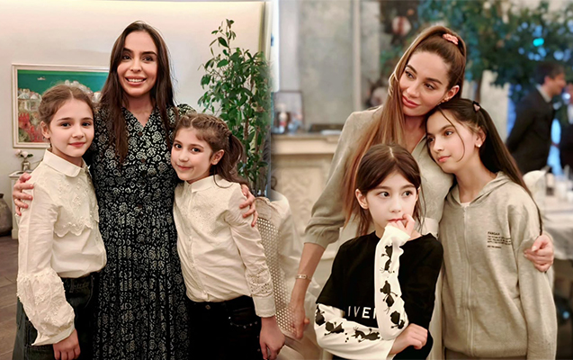 Leyla və Arzu Əliyevalar iftar məclisində - FOTO Leyla və Arzu Əliyevalar iftar məclisində - FOTO