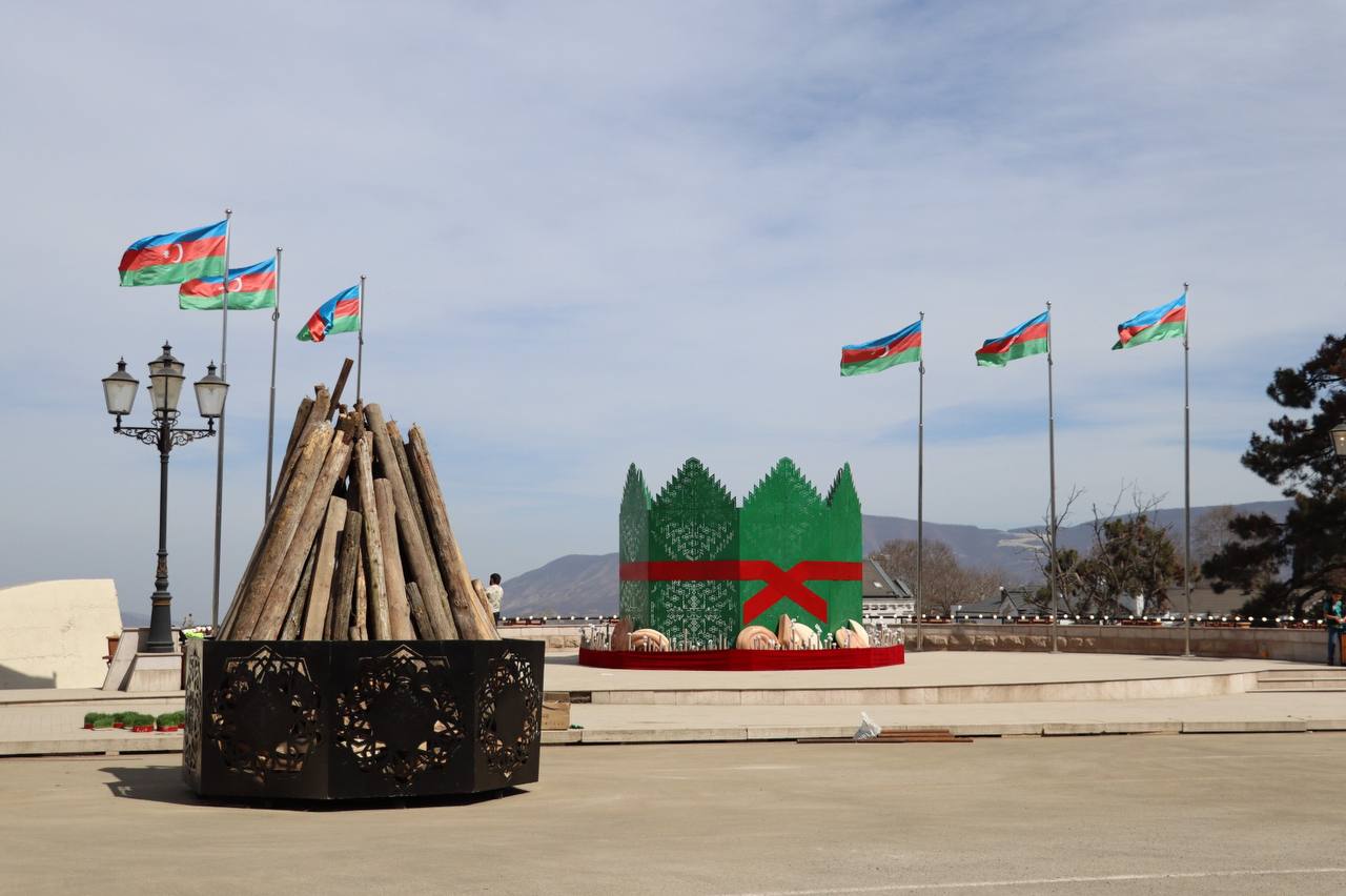 Xankəndi və Xocalı Novruz bayramına hazırlaşır - FOTO