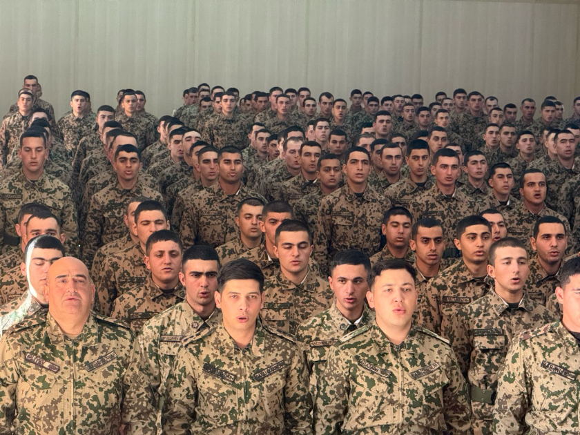 Hərbi Prokurorluğun rəhbər şəxsləri Novruz bayramı ilə əlaqədar hərbi hissələrdə olublar - FOTO