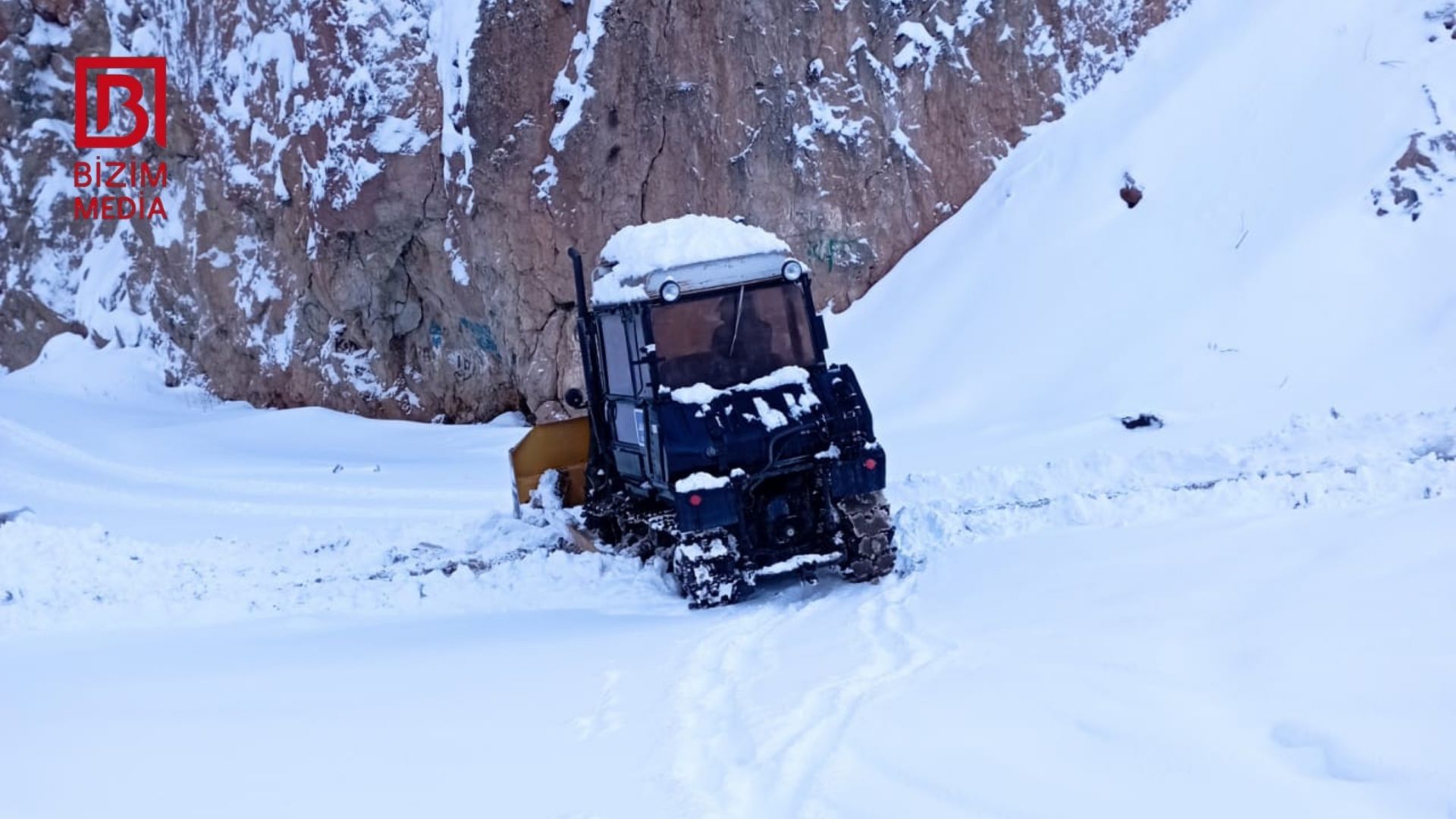 Quba-Xınalıq yolu qardan TƏMİZLƏNDİ – FOTO/VİDEO