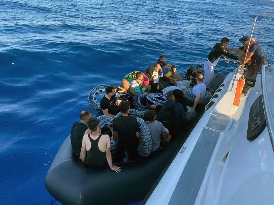 Türkiyədə 41 nəfər qanunsuz miqrant SAXLANILIB Türkiyədə 41 nəfər qanunsuz miqrant SAXLANILIB