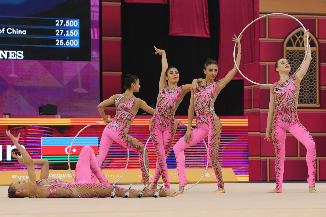 Bakıda bədii gimnastika üzrə beynəlxalq turnir başlayıb - FOTO
