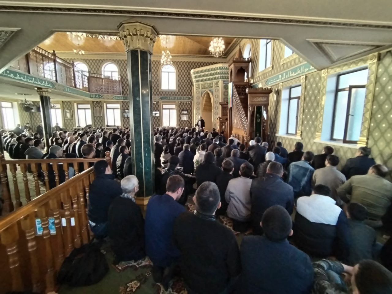 Qubada bayram namazı qılındı - FOTO