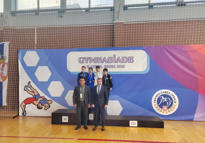 Sərbəst güləş komandamız Gimnaziadanı 10 medalla başa vurdu - FOTO