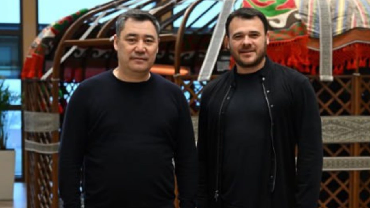 Emin Ağalarov Qırğızıstan prezidenti ilə görüşdü – VİDEO